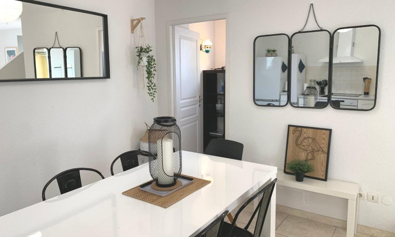 Maison T4 -Jardin+ Parking+ Clim -Proche Remparts エーグ・モルト エクステリア 写真